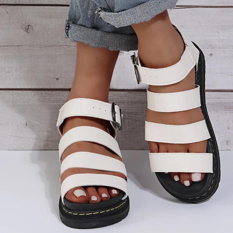 Line™ | Moderne sandaler med såler – Elisa København
